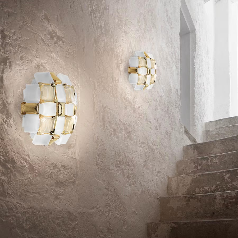 Slamp - Mida Applique Wall Light - Gold