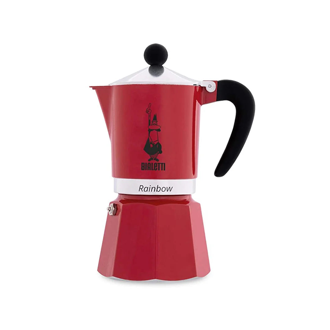 Bialetti Rainbow Aluminium Stovetop Coffee Maker