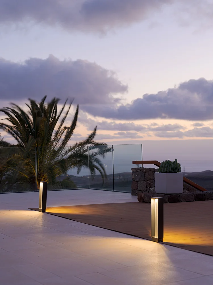 Estiluz - Frame Floor lamps - 4056X - Outdoor - 96 Anthracite