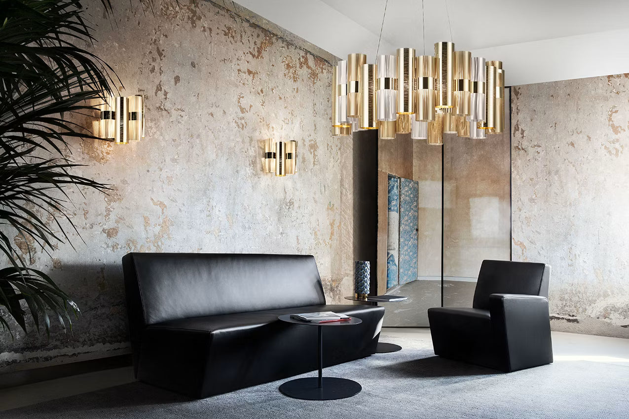 Slamp - La Lollo Applique Wall Lamp - Gold