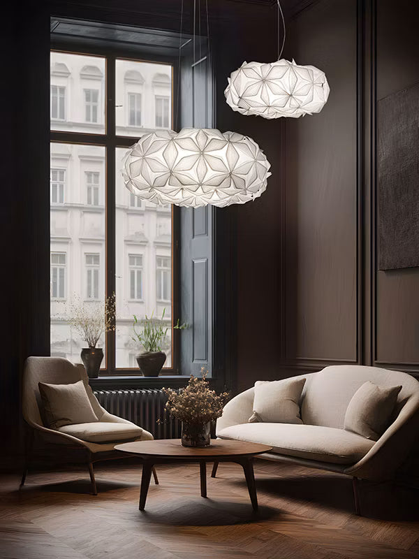 Slamp - C'est La Vie Suspension Large - White - Red Wire