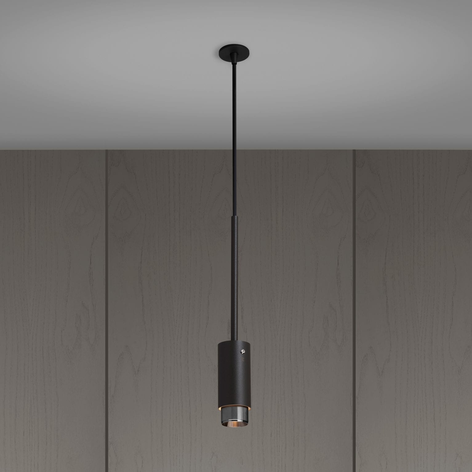 Buster & Punch Exhaust Pendant - Linear - Graphite - Steel