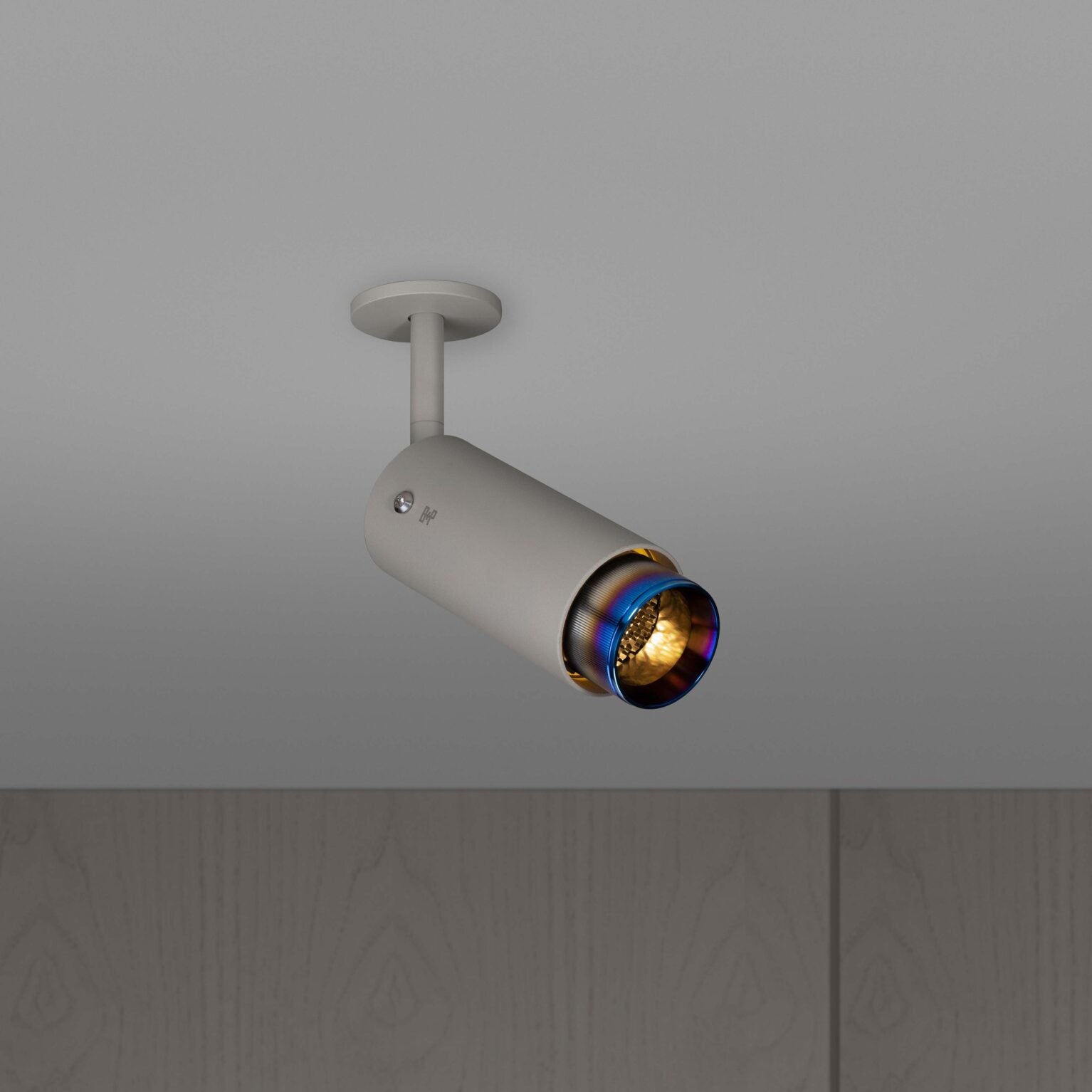Buster & Punch Exhaust Spot - Linear - Stone - Burnt Steel