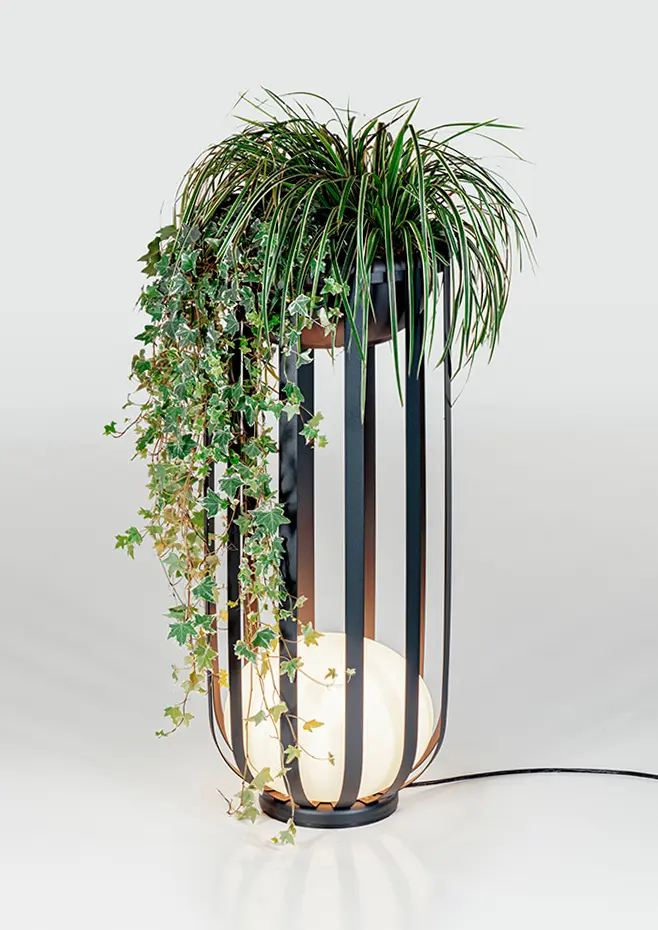 Estiluz - Bols Floor lamps - 4027X - Outdoor - 96 Anthracite