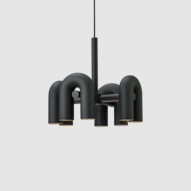 AGO Lighting Cirkus Chandelier Light - Small - Charcoal