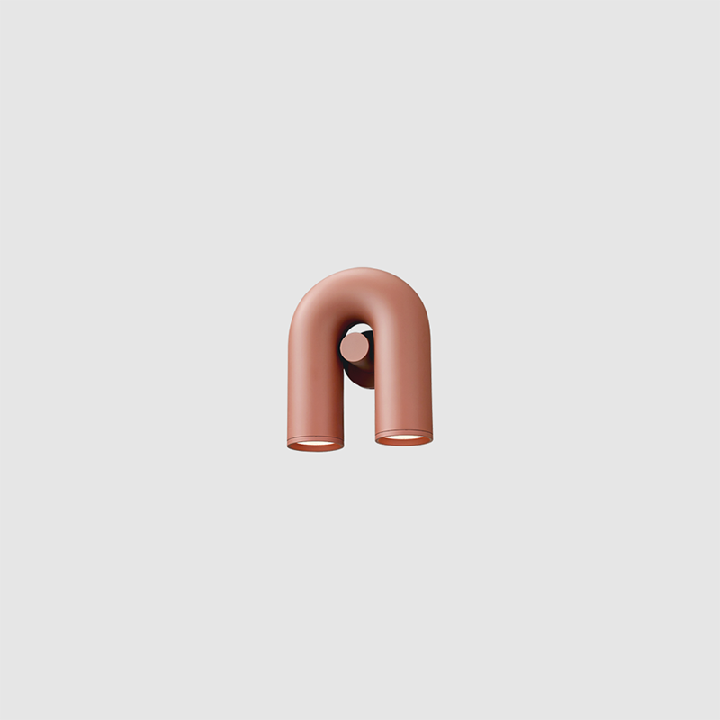 AGO Lighting Cirkus Wall Light - Terracotta