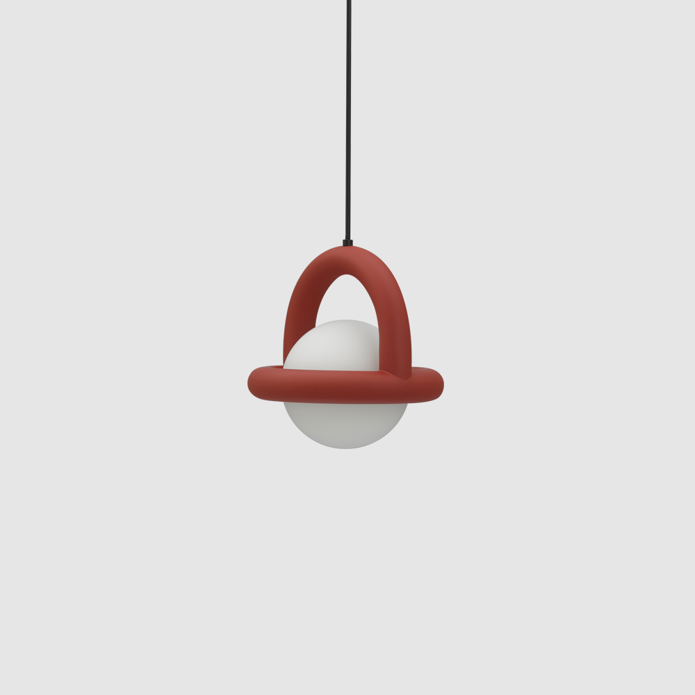 AGO Lighting Balloon Pendant Light - Brick Red