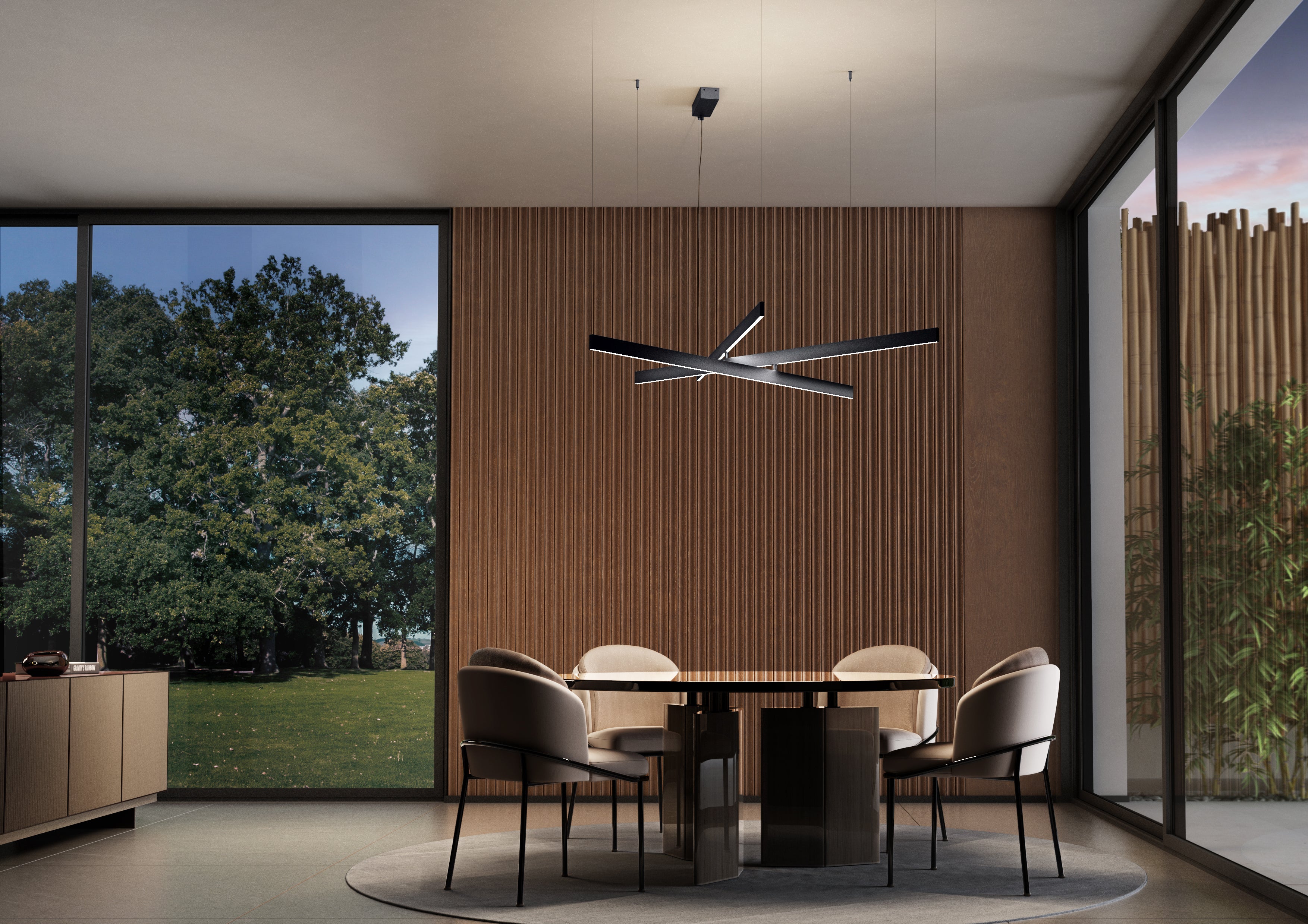 Contardi Lighting Fly Multiple light - Anthracite