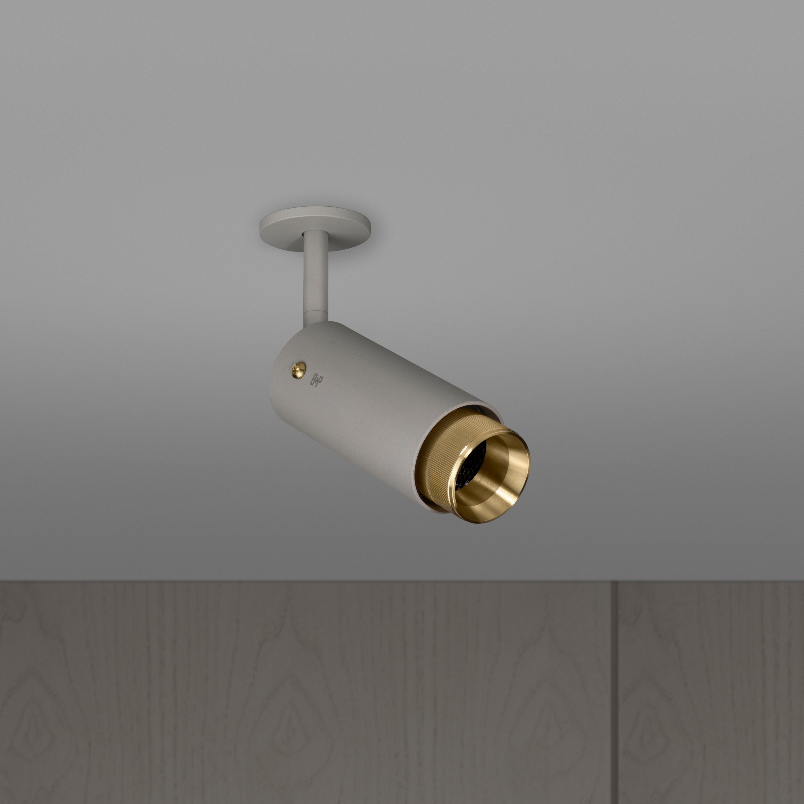 Buster & Punch Exhaust Spot - Linear - Stone - Brass