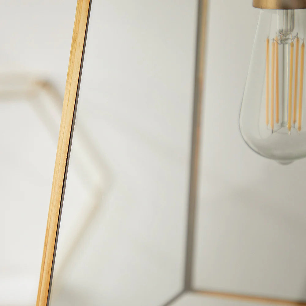 Pooky Larger Luxor Lantern in Brass and Clear Glass