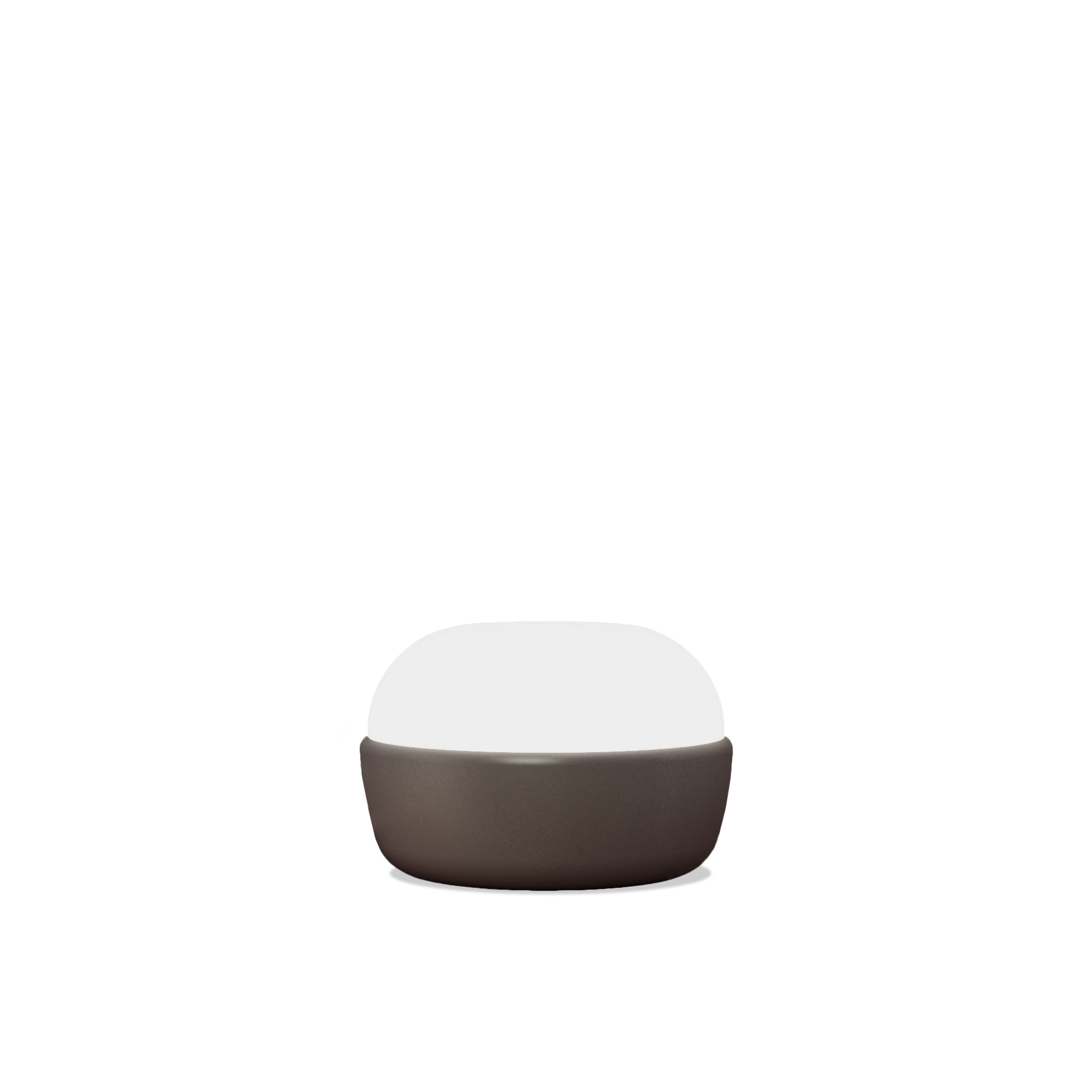 Contardi Lighting Kiki Table Lamp - Brushed bronze-nickel - Satin Opal Glass