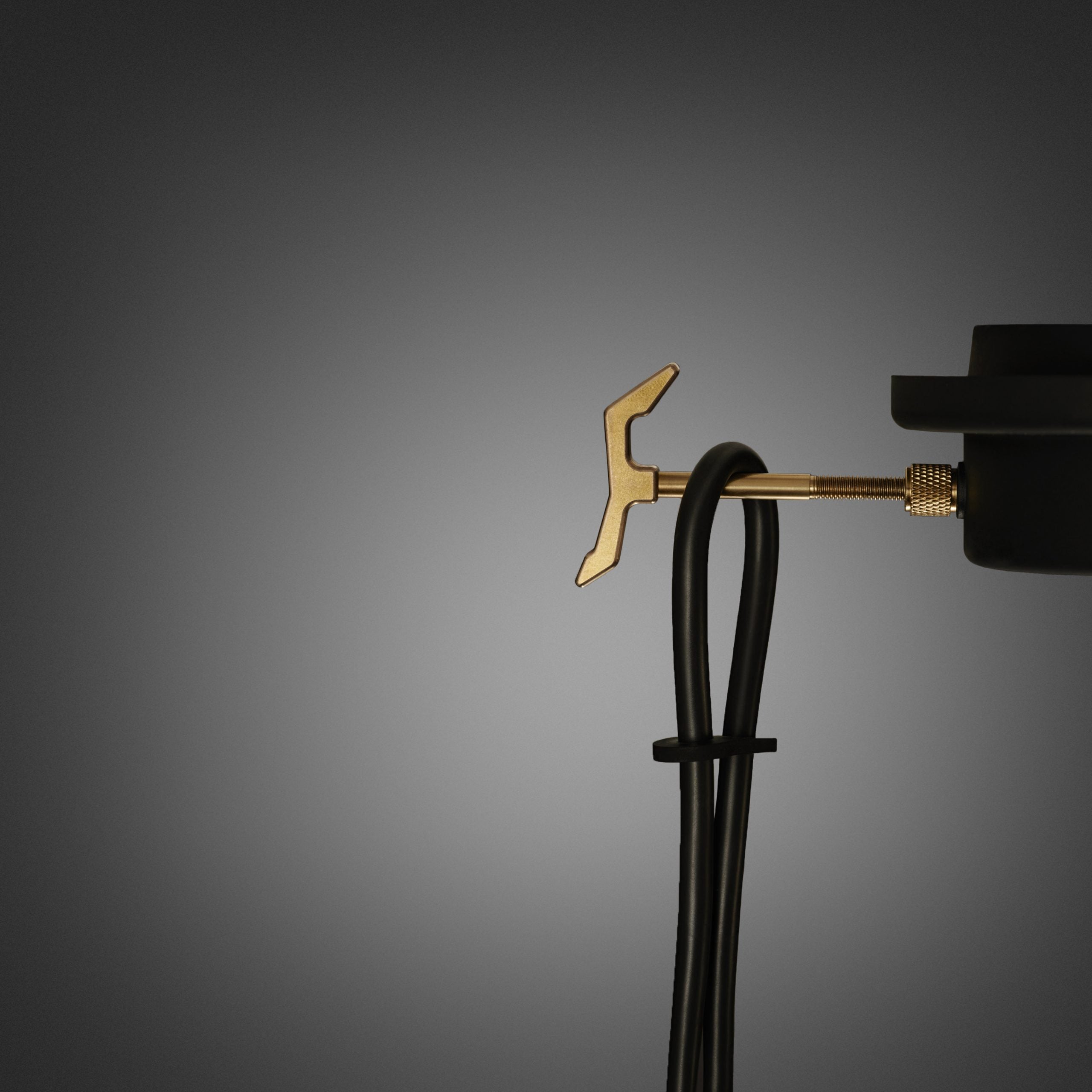 Buster & Punch Hooked Pendant Chandelier - 3.0 - Nude - Smoked Bronze- 2.0m