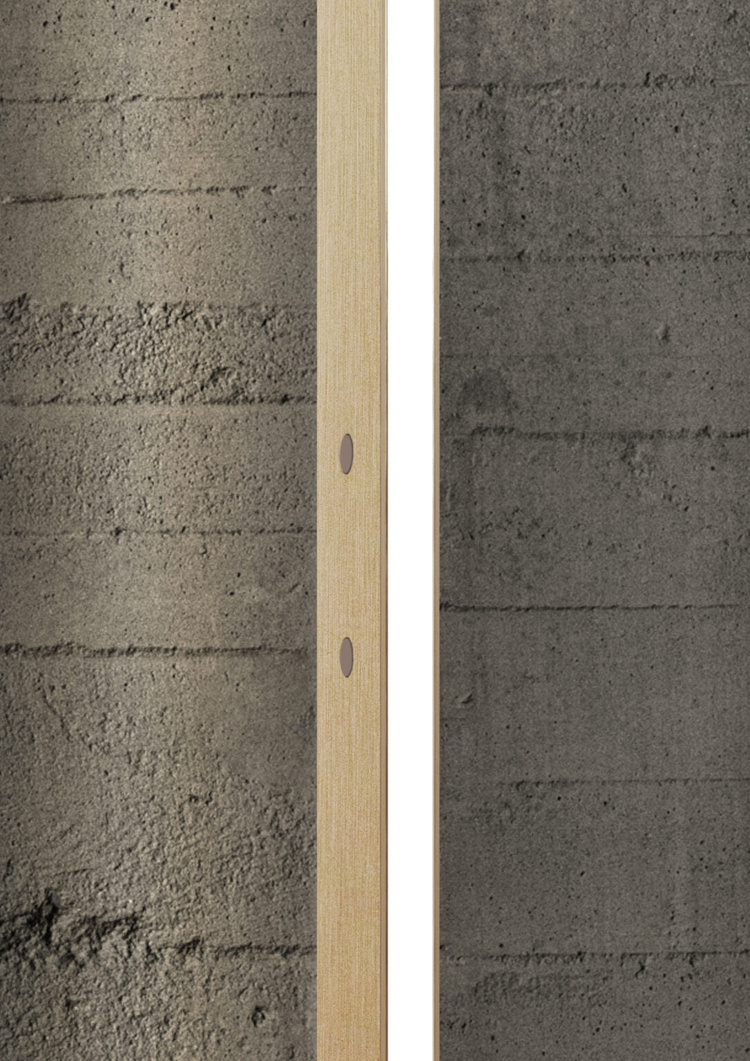 Contardi Lighting Fly Torch Floor Lamp - Satin Golden Nickel