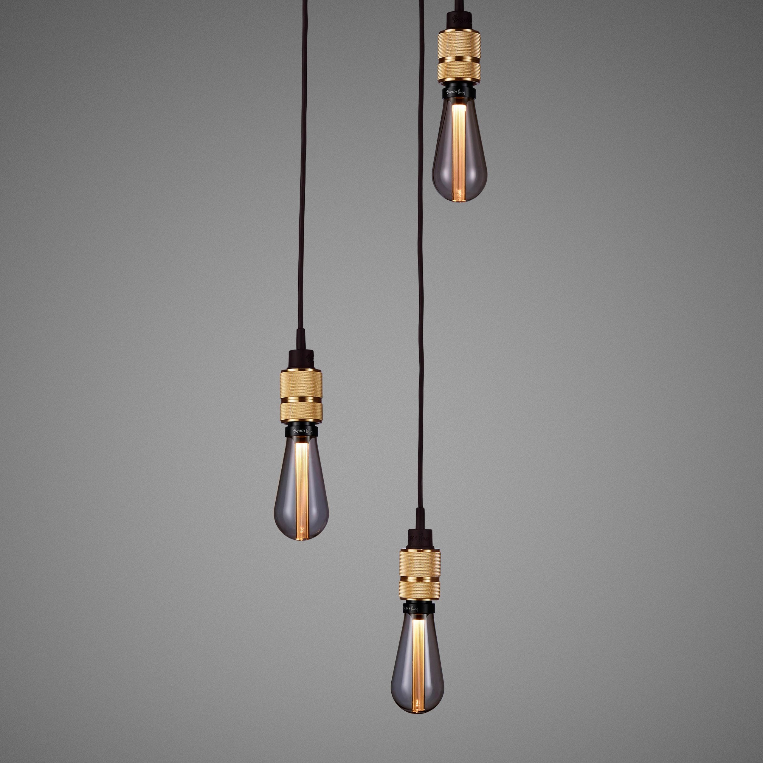 Buster & Punch Hooked Pendant Chandelier - 3.0 - Nude - Smoked Bronze- 2.0m