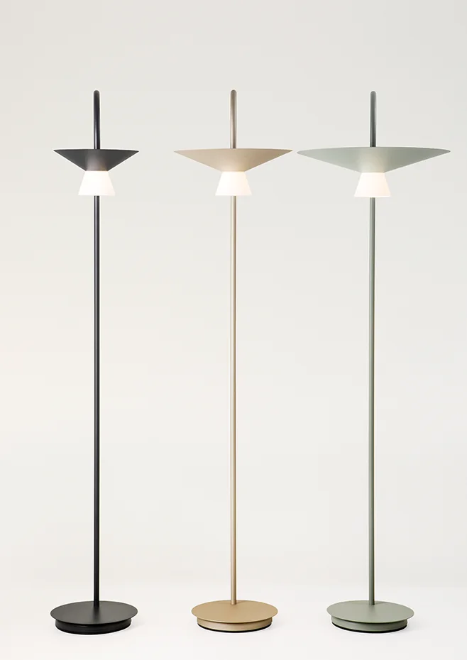 Estiluz - Belt Floor lamps - 149MG - 9 Pale Green