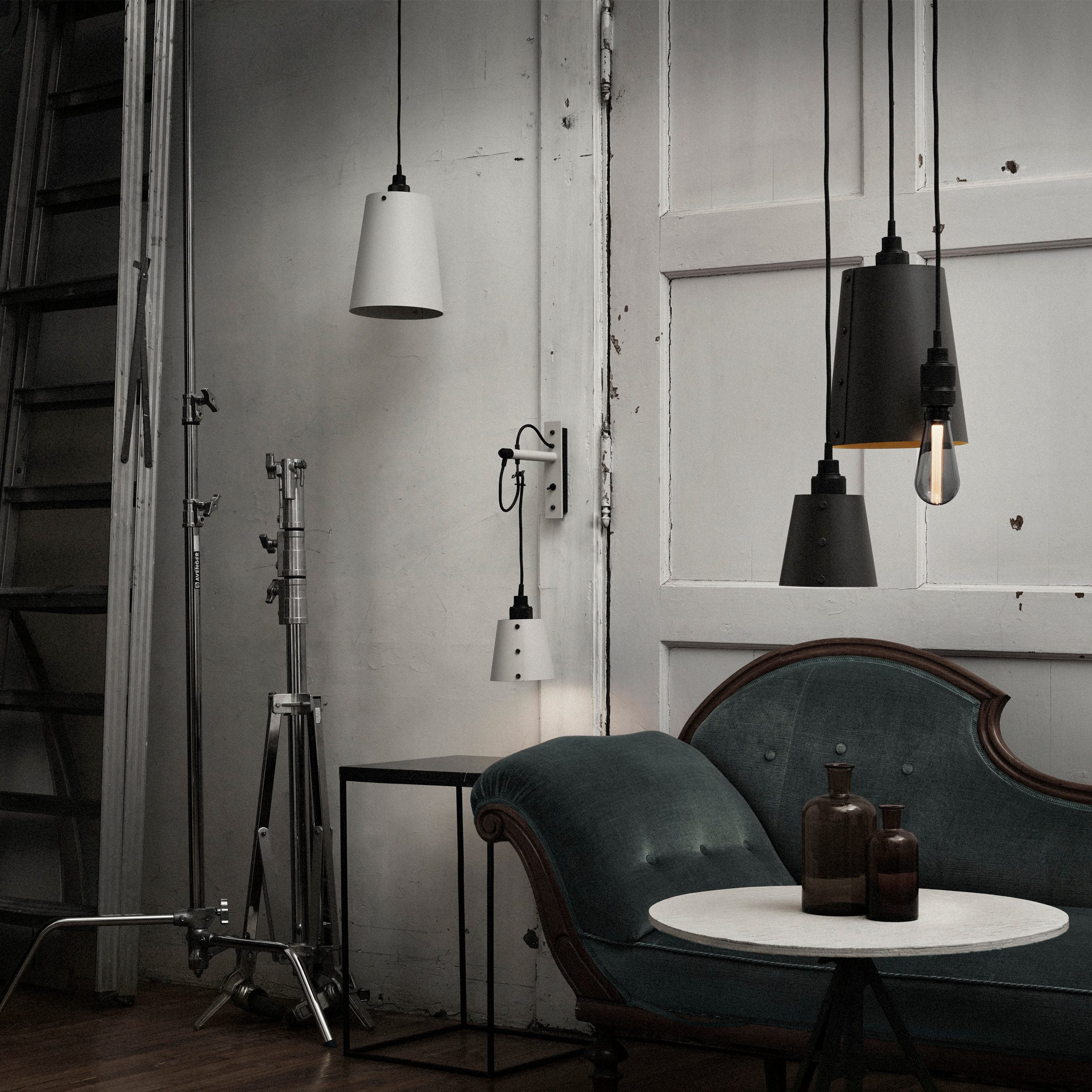 Buster & Punch Hooked Pendant Chandelier - 3.0 - Mix - Graphite - Smoked Bronze - 2.0m