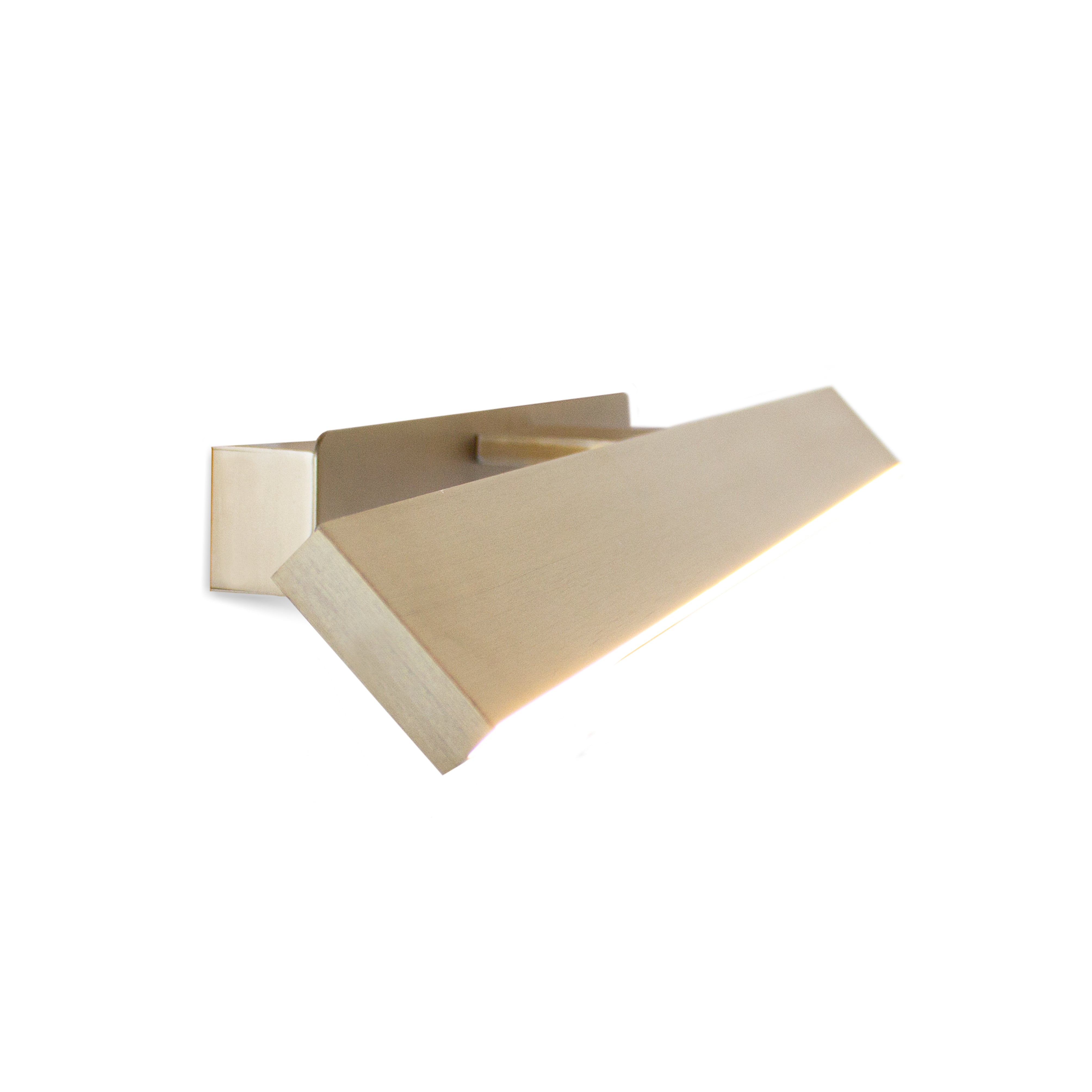 Contardi Lighting Fly Picture Wall Light - I.600 - Satin Golden Nickel
