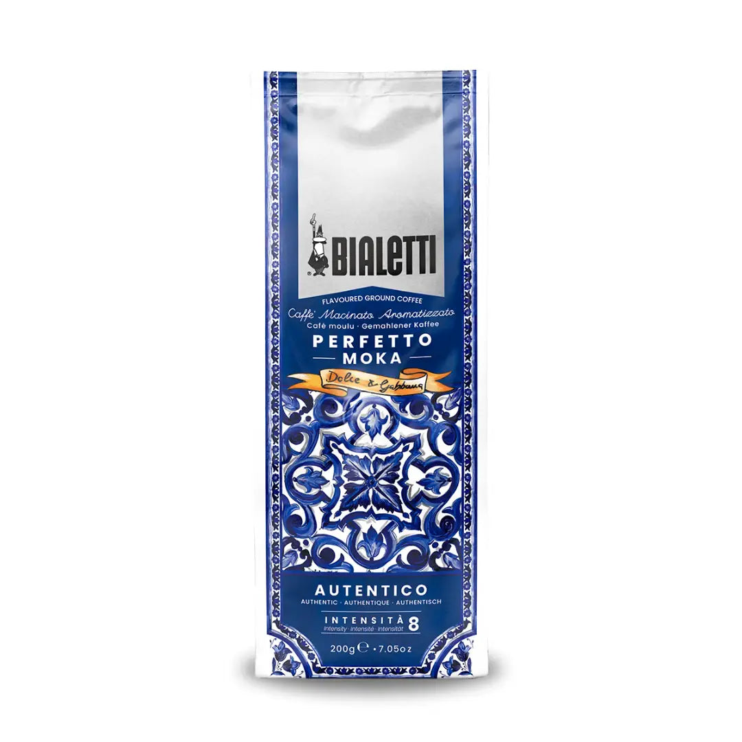 Bialetti X Dolce&Gabbana Blu Mediterraneo Coffee (Moka Ground) - 200g