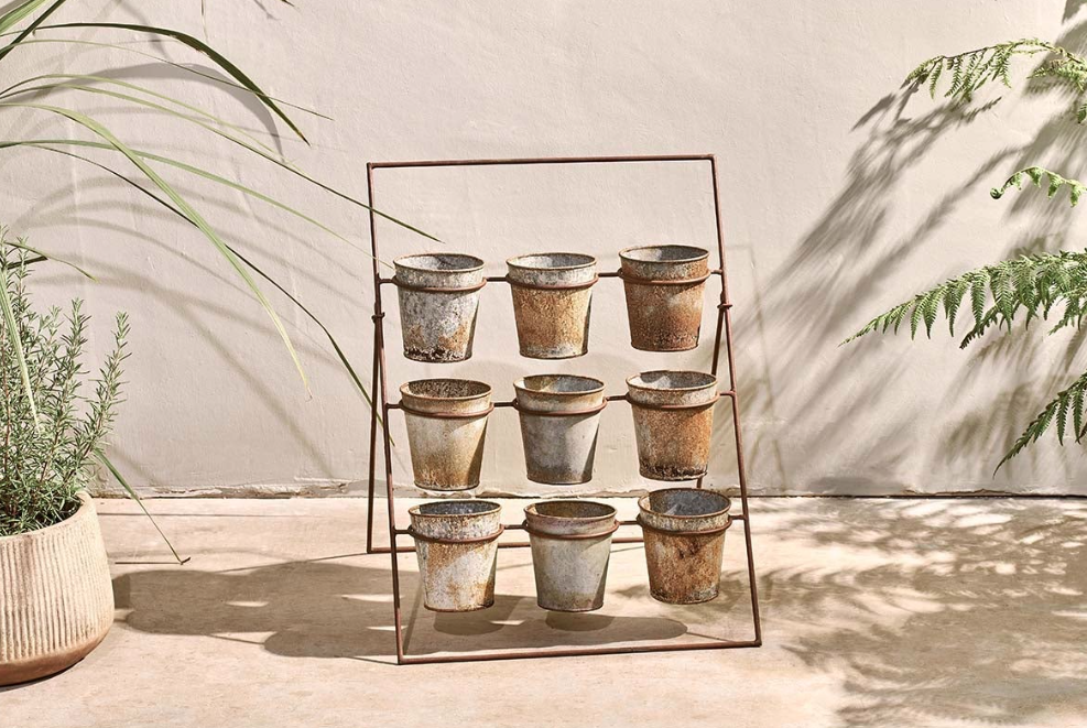 Nkuku Abari Planter Stand