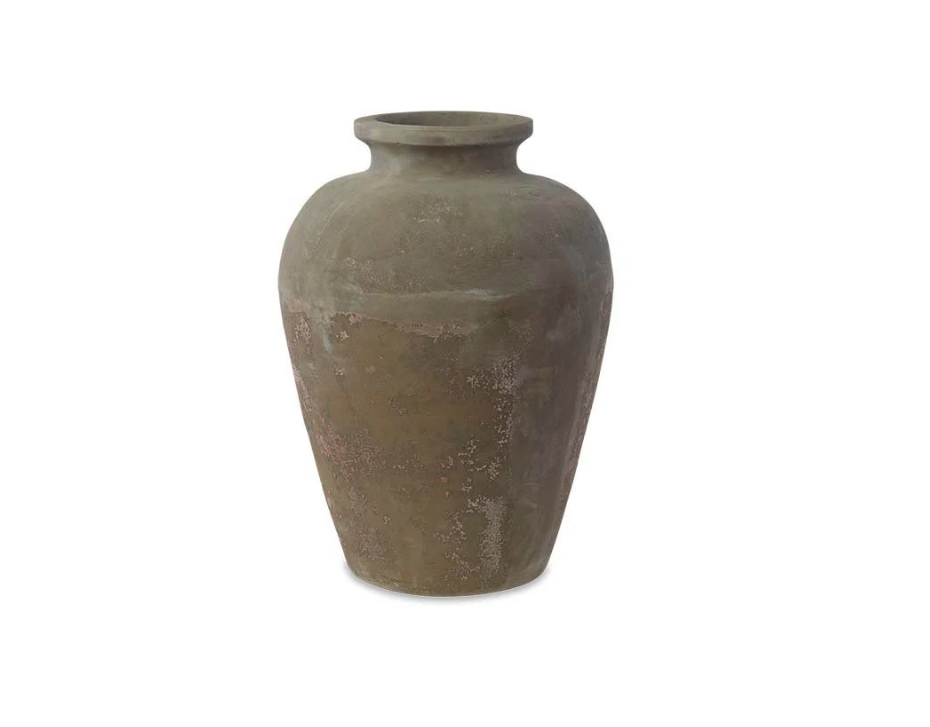 Nkuku Affiti Clay Tapered Pot - Large
