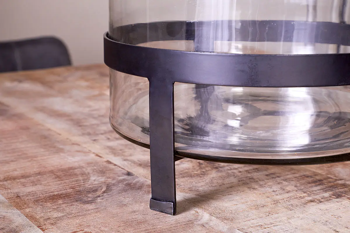Nkuku - Akoro Recycled Glass Vase - Clear