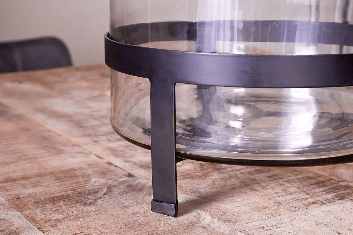 Nkuku - Akoro Recycled Glass Vase - Clear