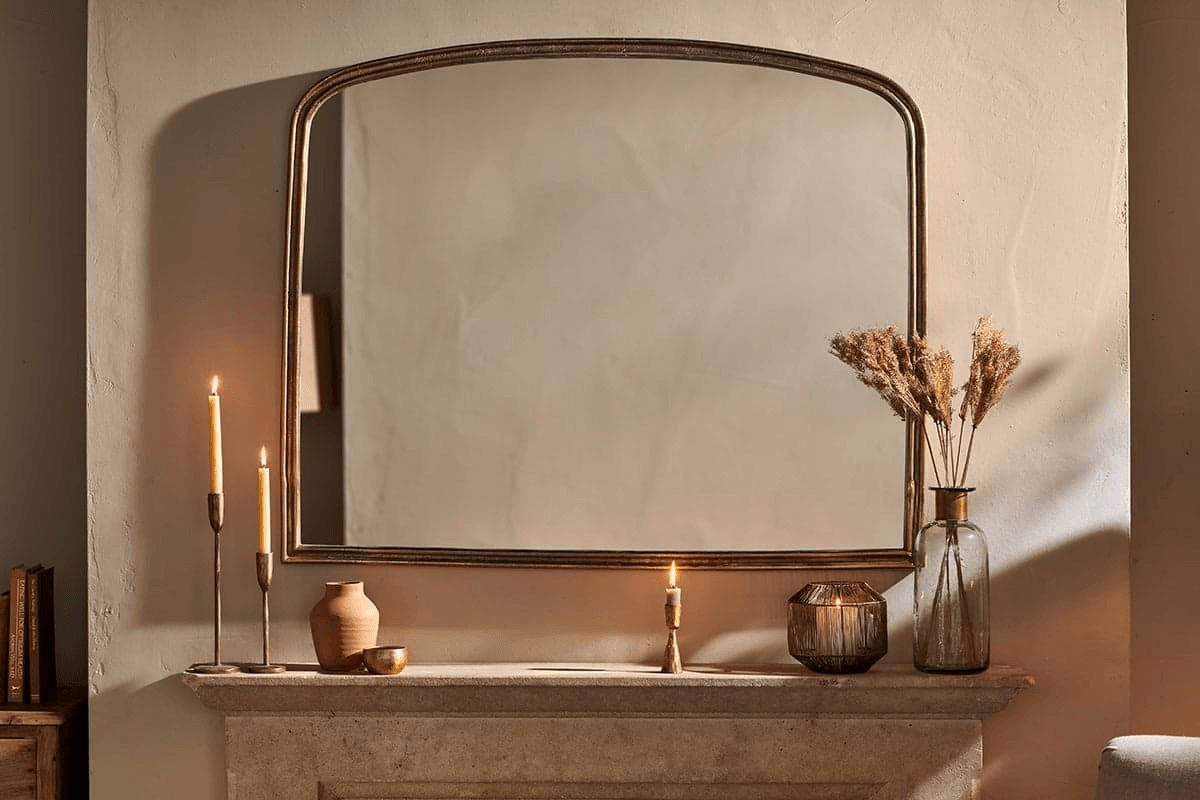 Nkuku - Almora Arched Mirror - Large