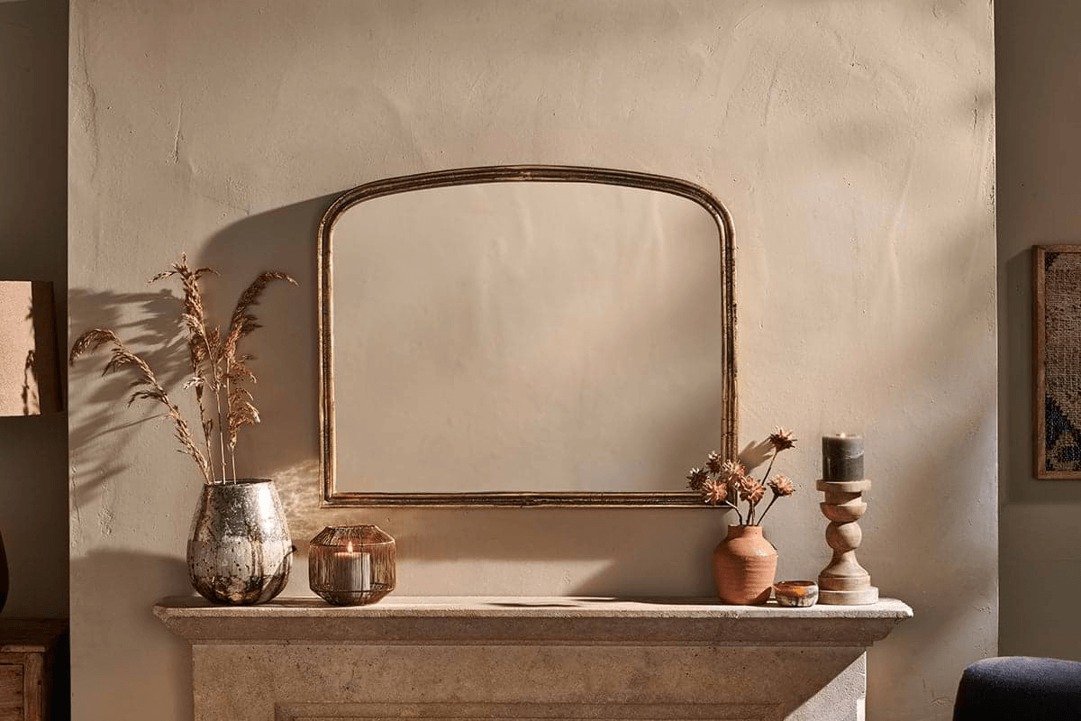 Nkuku - Almora Arched Mirror - Small