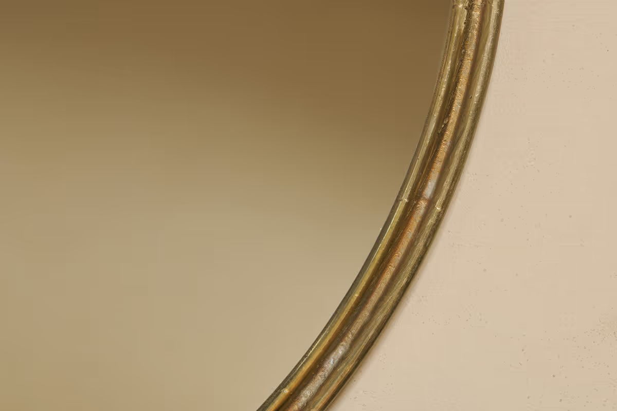 Nkuku - Almora Round Mirror - Large