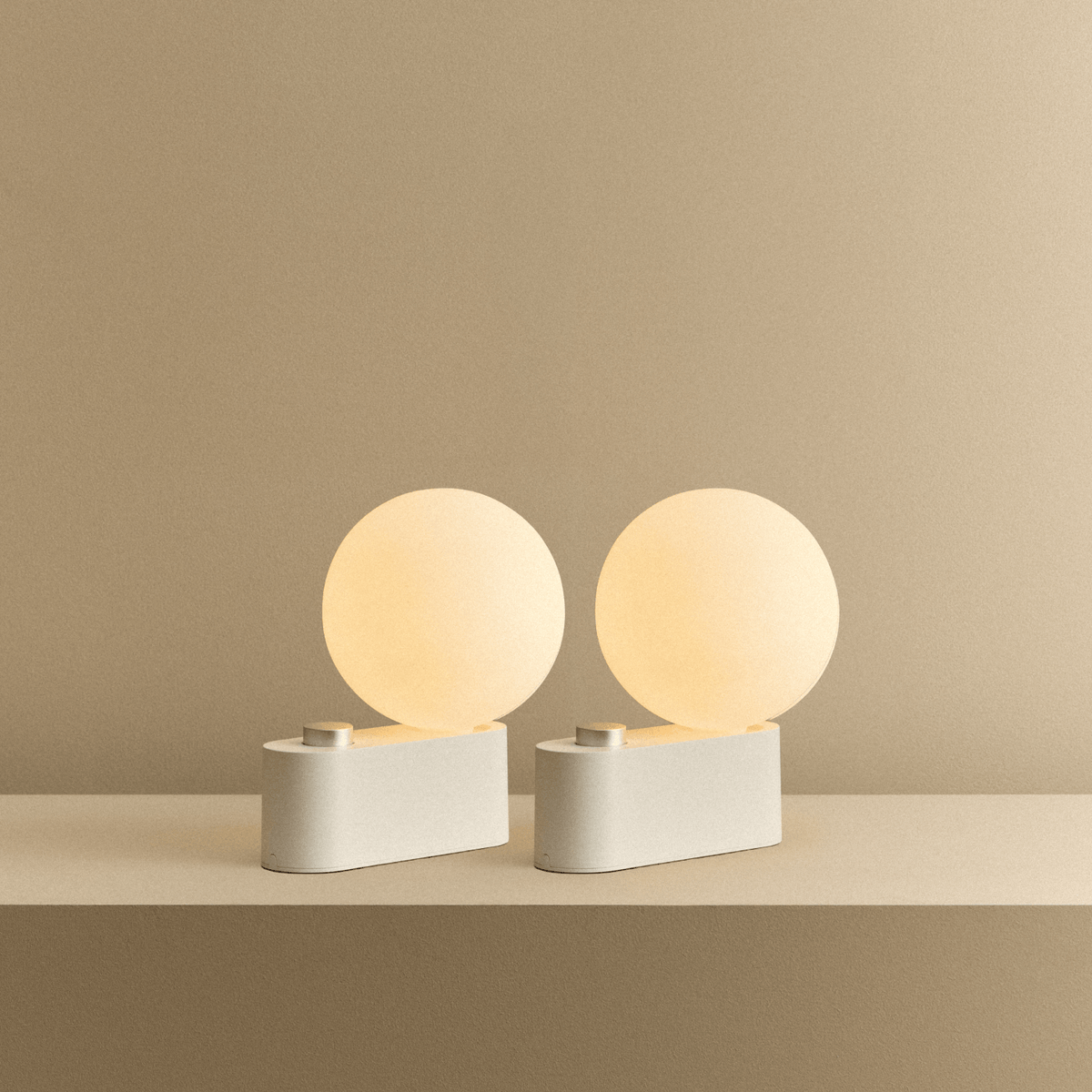 Tala Alumina Multi-Use Lamp in Chalk - Set of 2