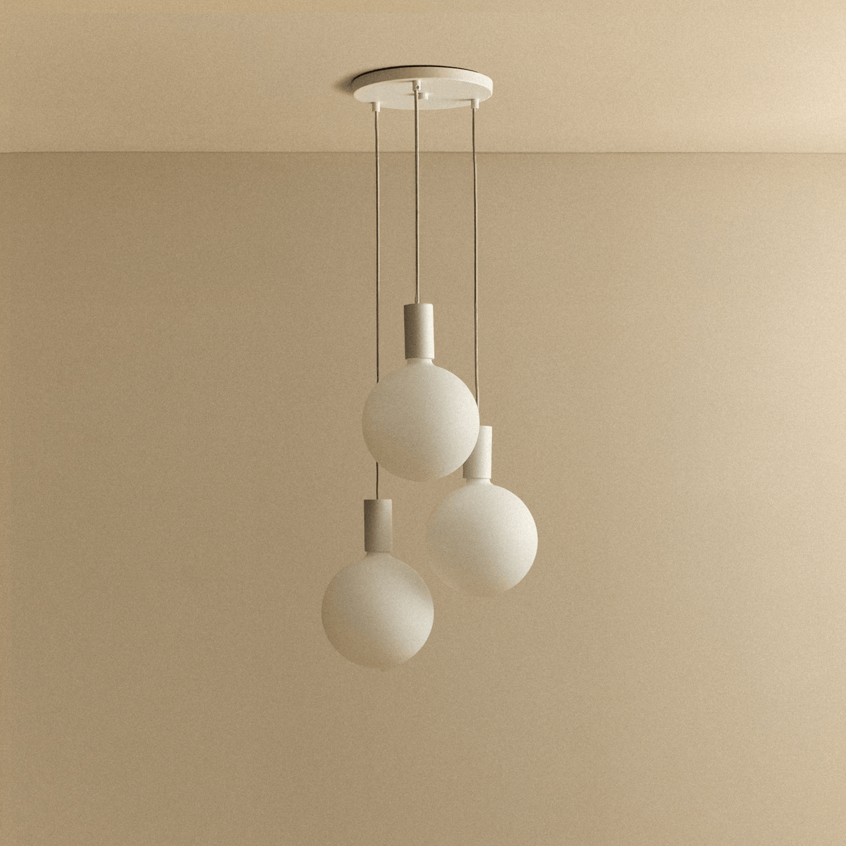 Tala Alumina Triple Pendant + Sphere V