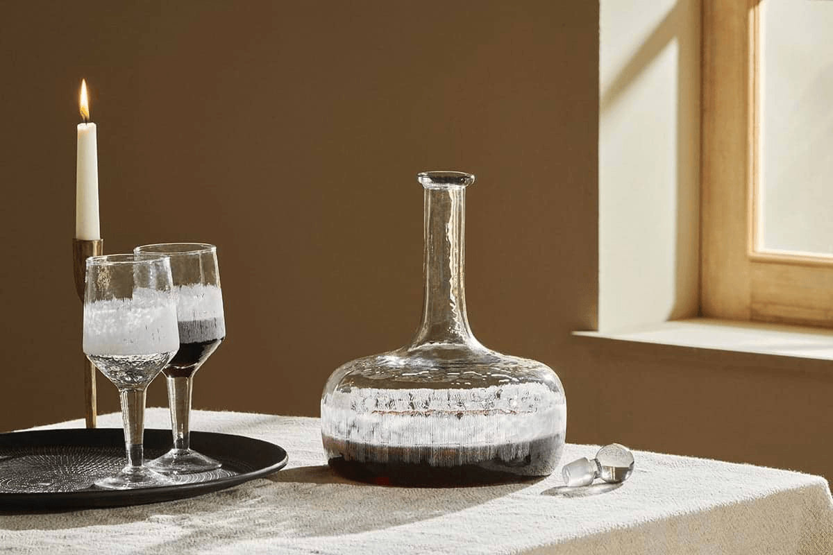 Nkuku - Anara Etched Decanter