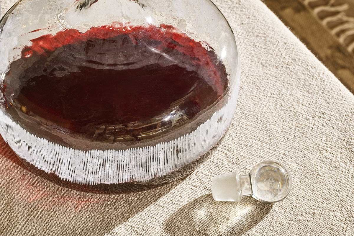 Nkuku - Anara Etched Decanter