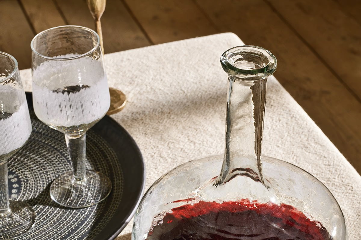 Nkuku - Anara Etched Decanter