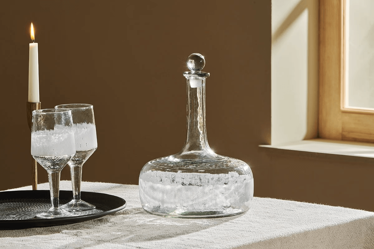 Nkuku - Anara Etched Decanter