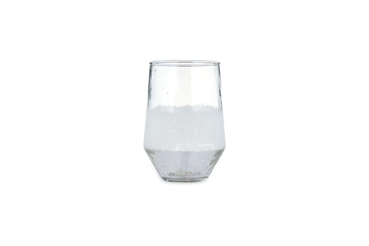 Nkuku - Anara Etched Tumbler - Clear - (Set of 4) - Large