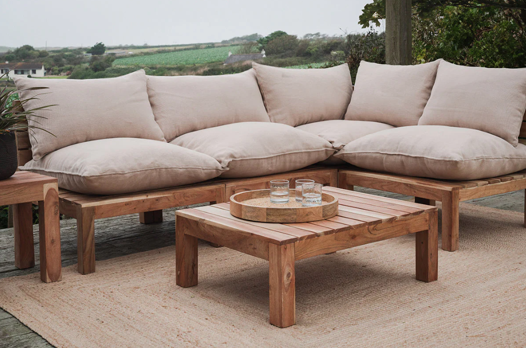 Nkuku Anbarasi Acacia Coffee Table - Natural