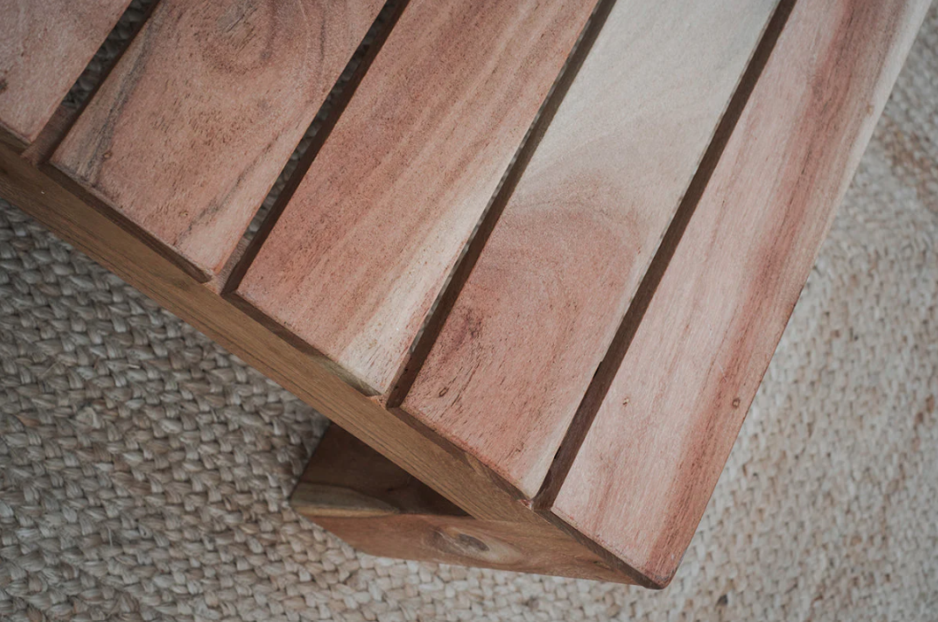 Nkuku Anbarasi Acacia Coffee Table - Natural