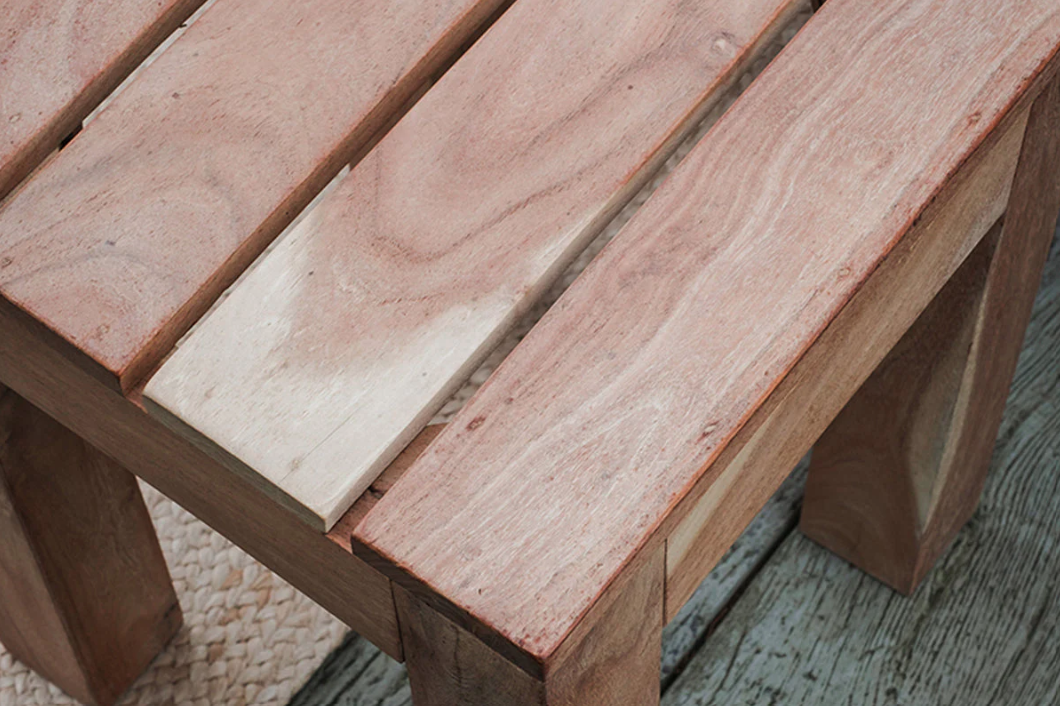 Nkuku Anbarasi Acacia Side Table - Natural