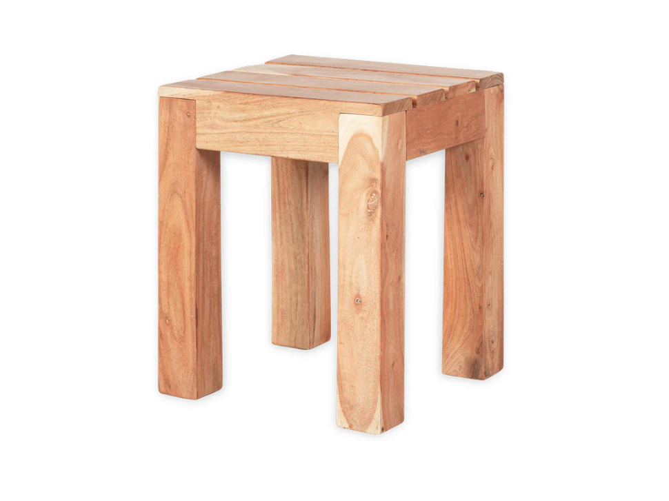 Nkuku Anbarasi Acacia Side Table - Natural
