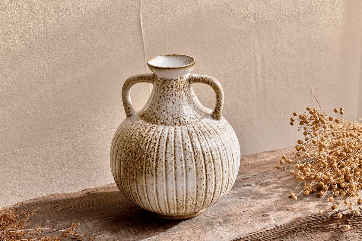 Nkuku - Anjuna Reactive Glaze Decorative Jug - Small