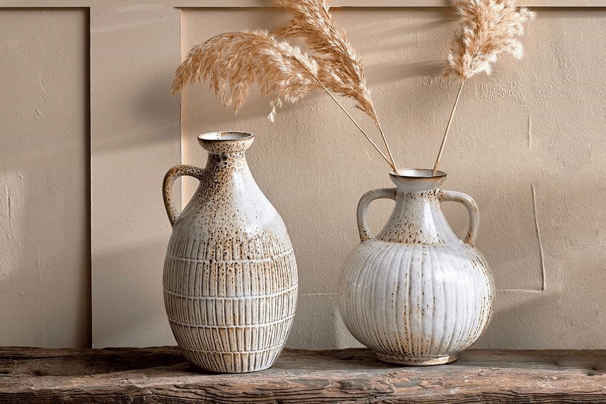 Nkuku - Anjuna Reactive Glaze Decorative Jug - Small
