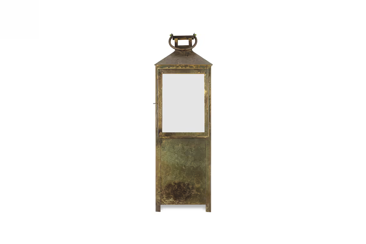 Nkuku - Asharu Lantern - Antique Patina - Small