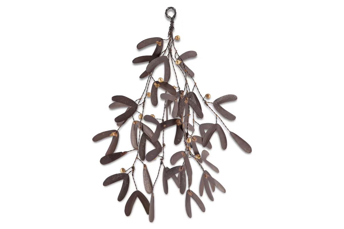 Nkuku - Avni Mistletoe - Antique Brass