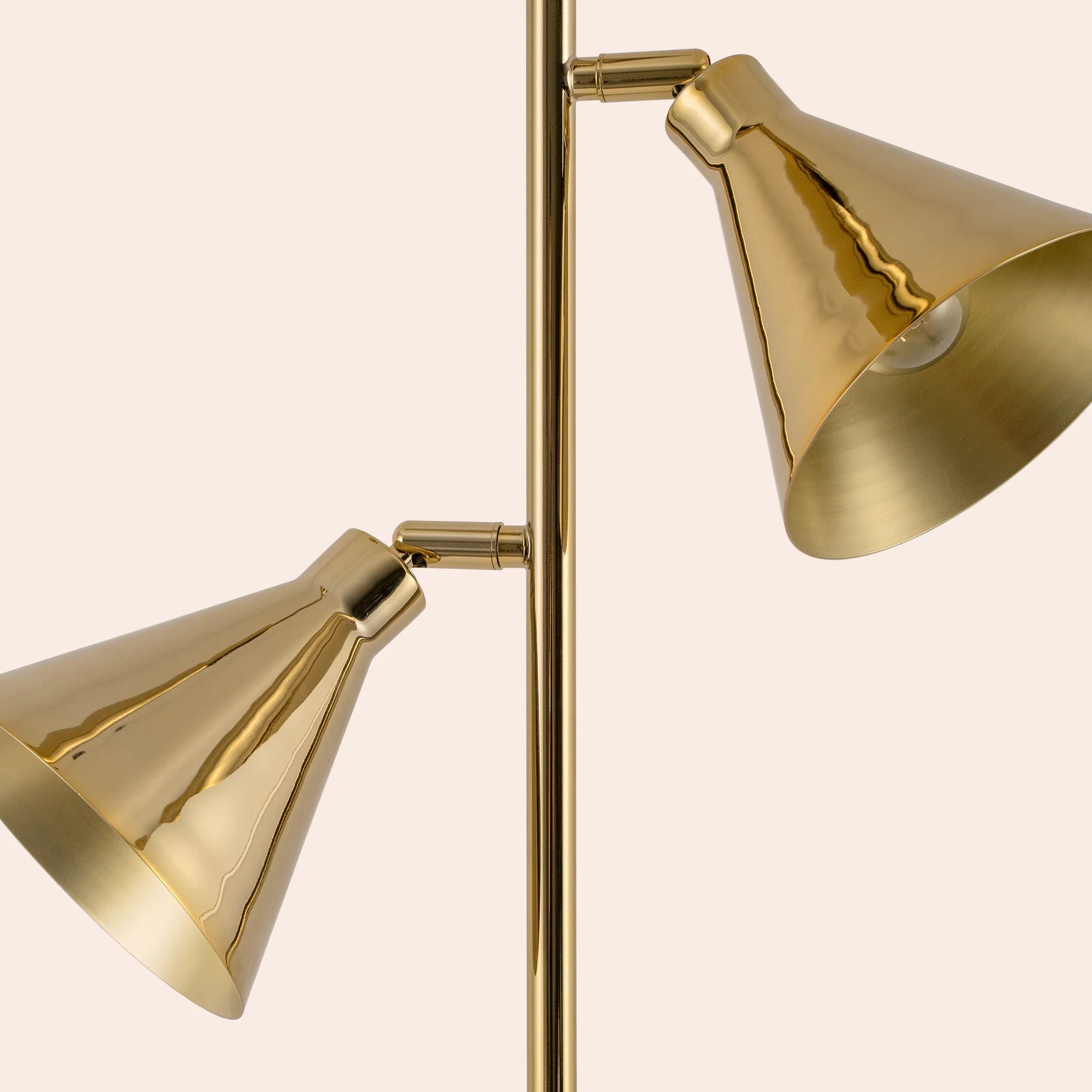 Houseof Brass Cone Floor Lamp.