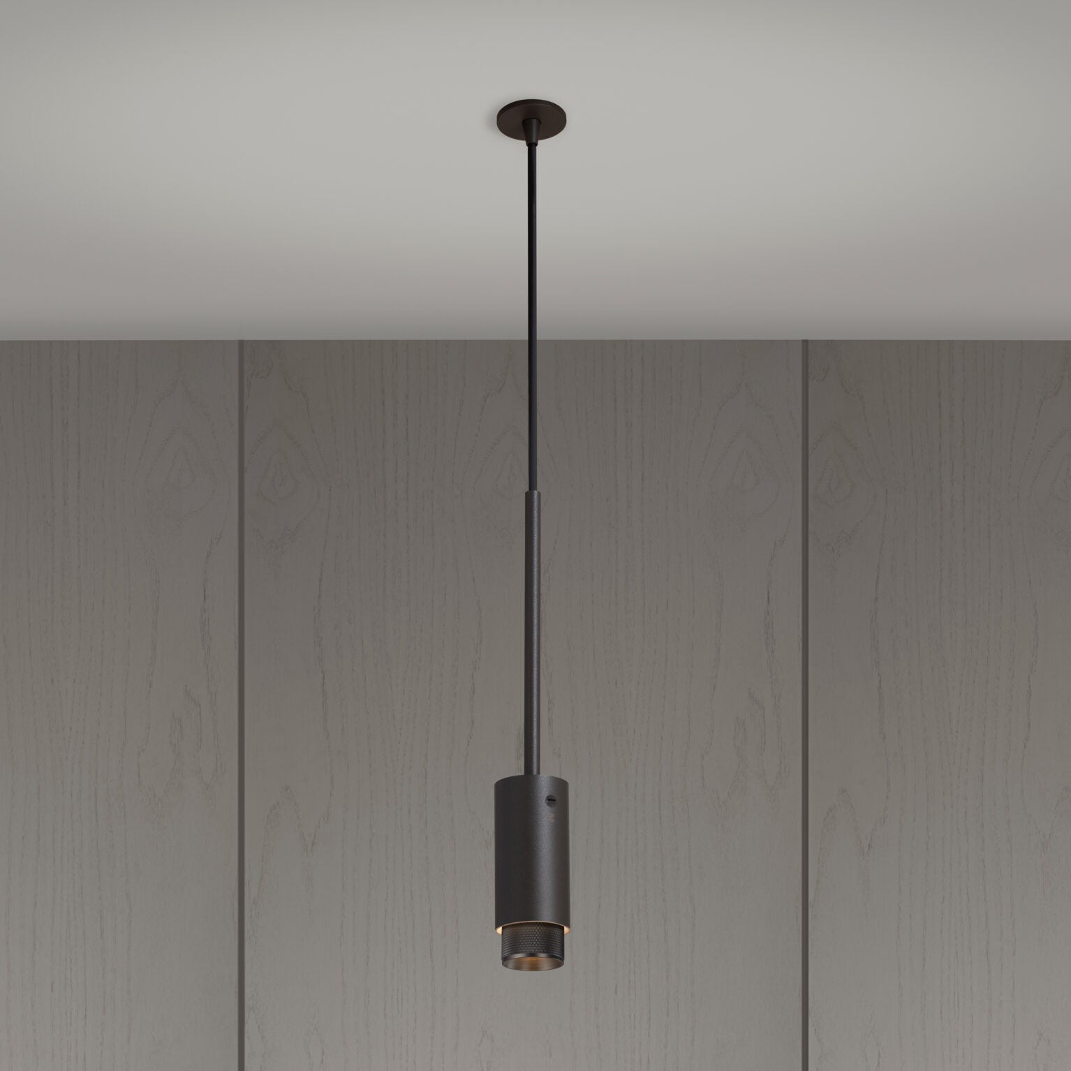 Buster & Punch Exhaust Pendant - Cross - Graphite - Smoked Bronze