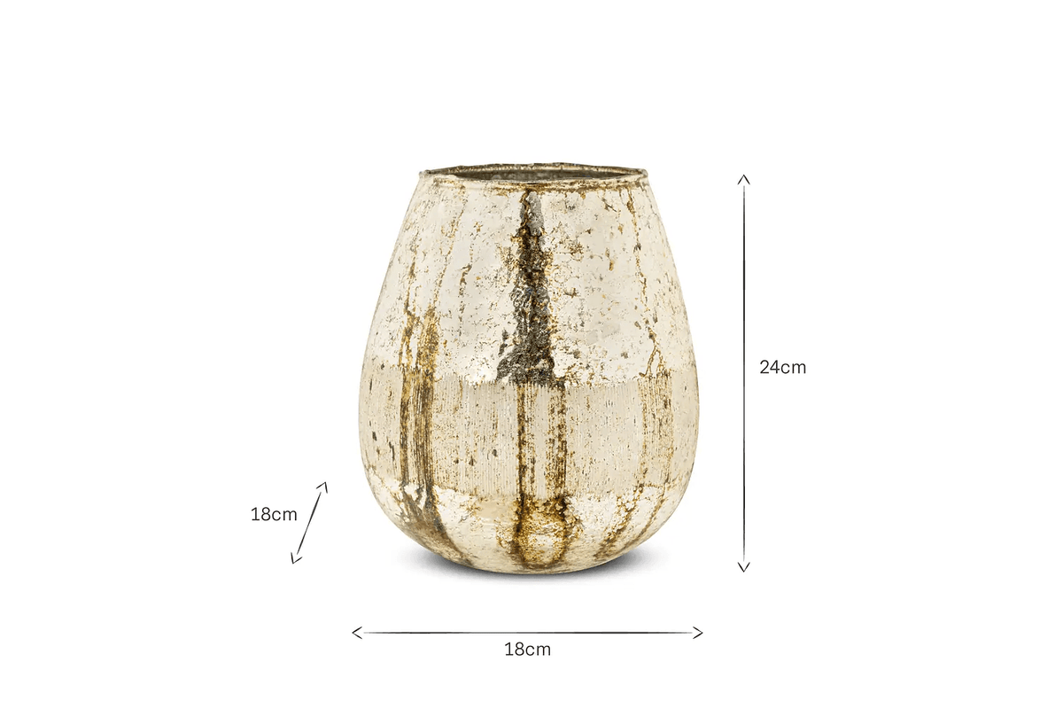 Nkuku - Babia Recycled Glass Vase - Large