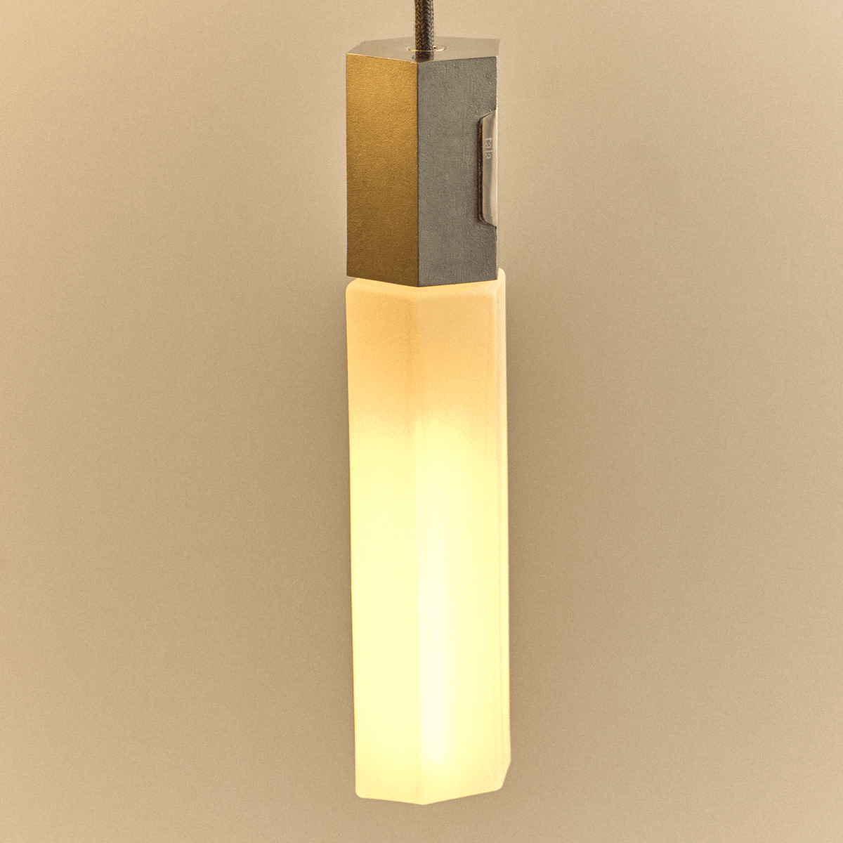 Tala Basalt Nine Pendant in Stainless Steel