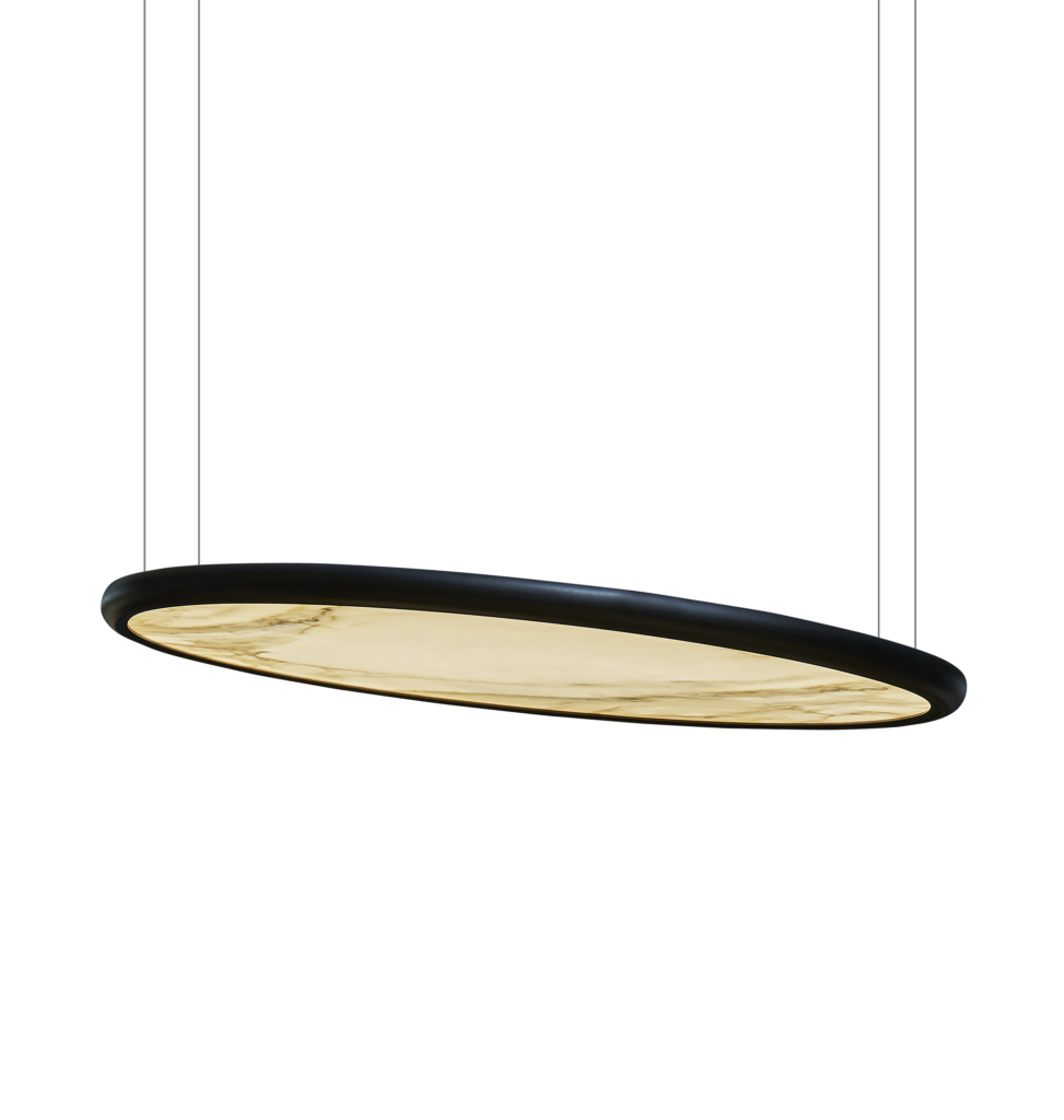 Contardi Lighting Bogotà Suspension Lamp - White Cotton 800 Diffuser - Small