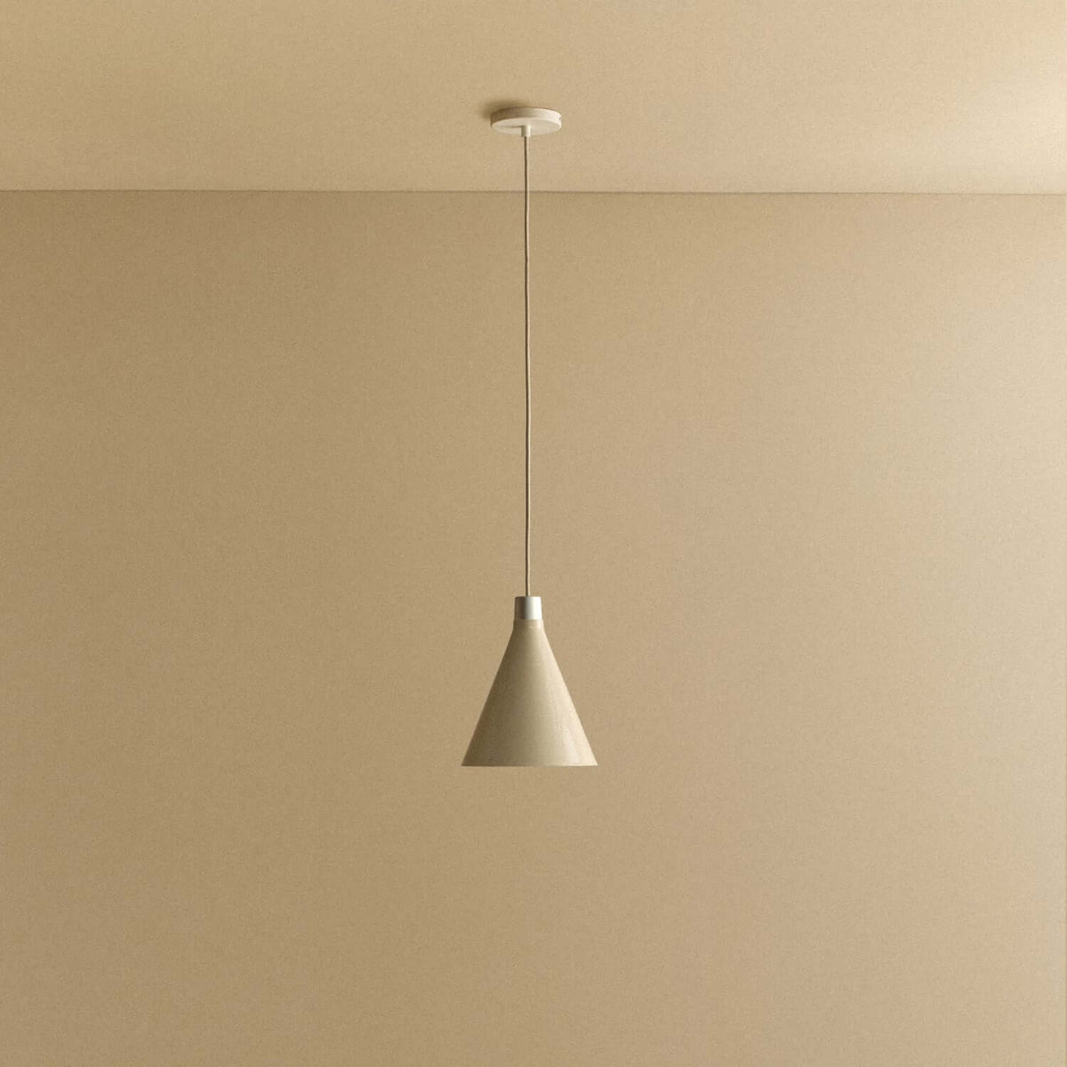 Tala Bower Pendant Light Small in Oyster White